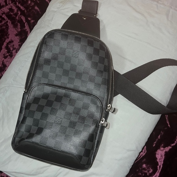Louis Vuitton Bags The Louis Vuitton Backpack Avenue Sling Damier